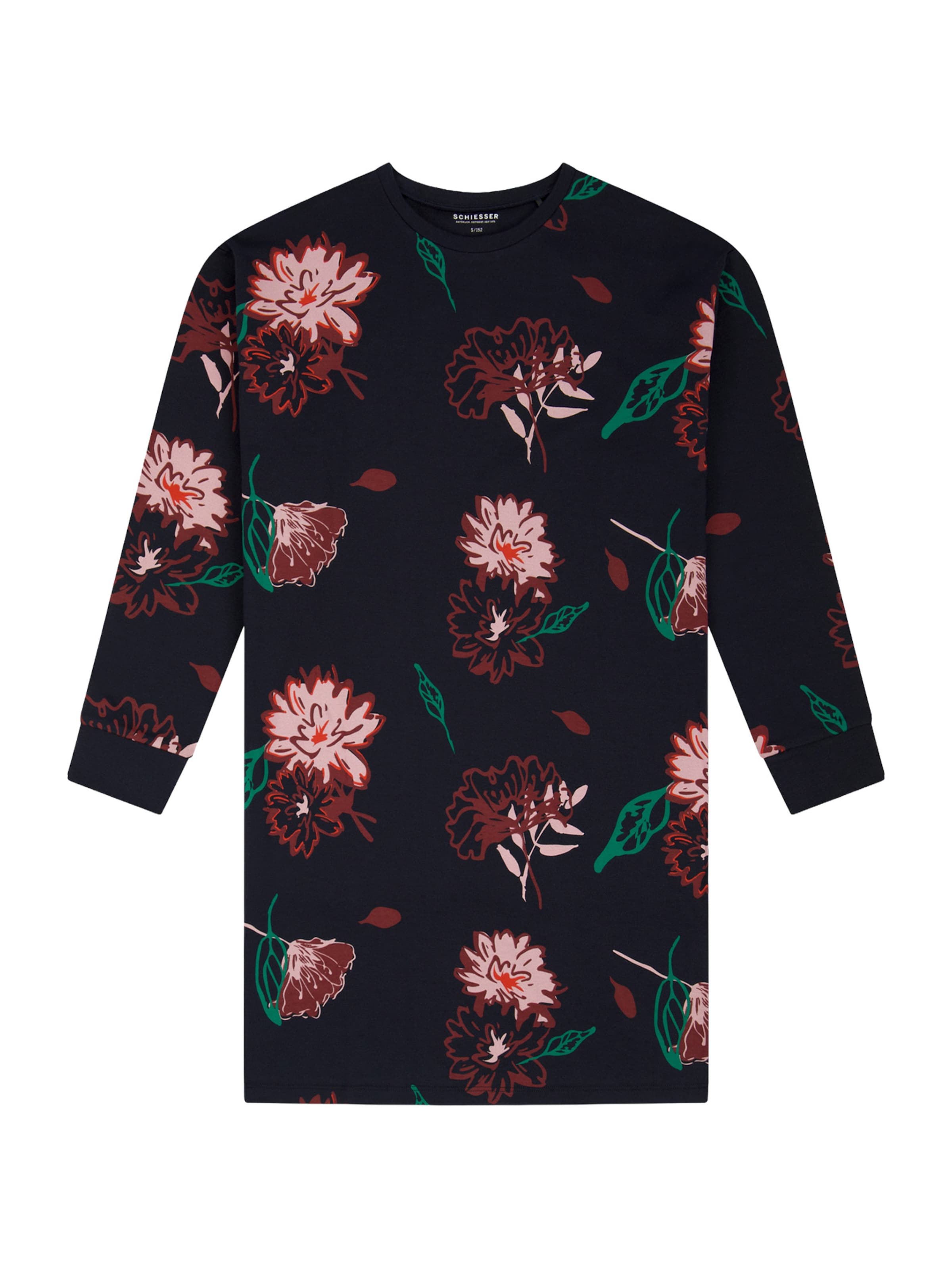 Chemise de nuit SCHIESSER en bleu : devant