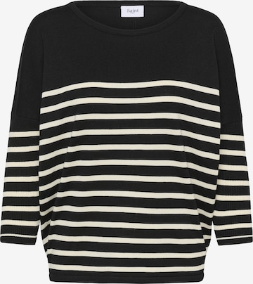 Pull-over SAINT TROPEZ en noir : devant