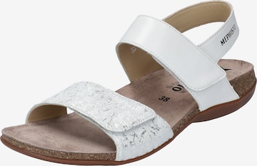 MEPHISTO Sandals 'AGAVE' in White: front