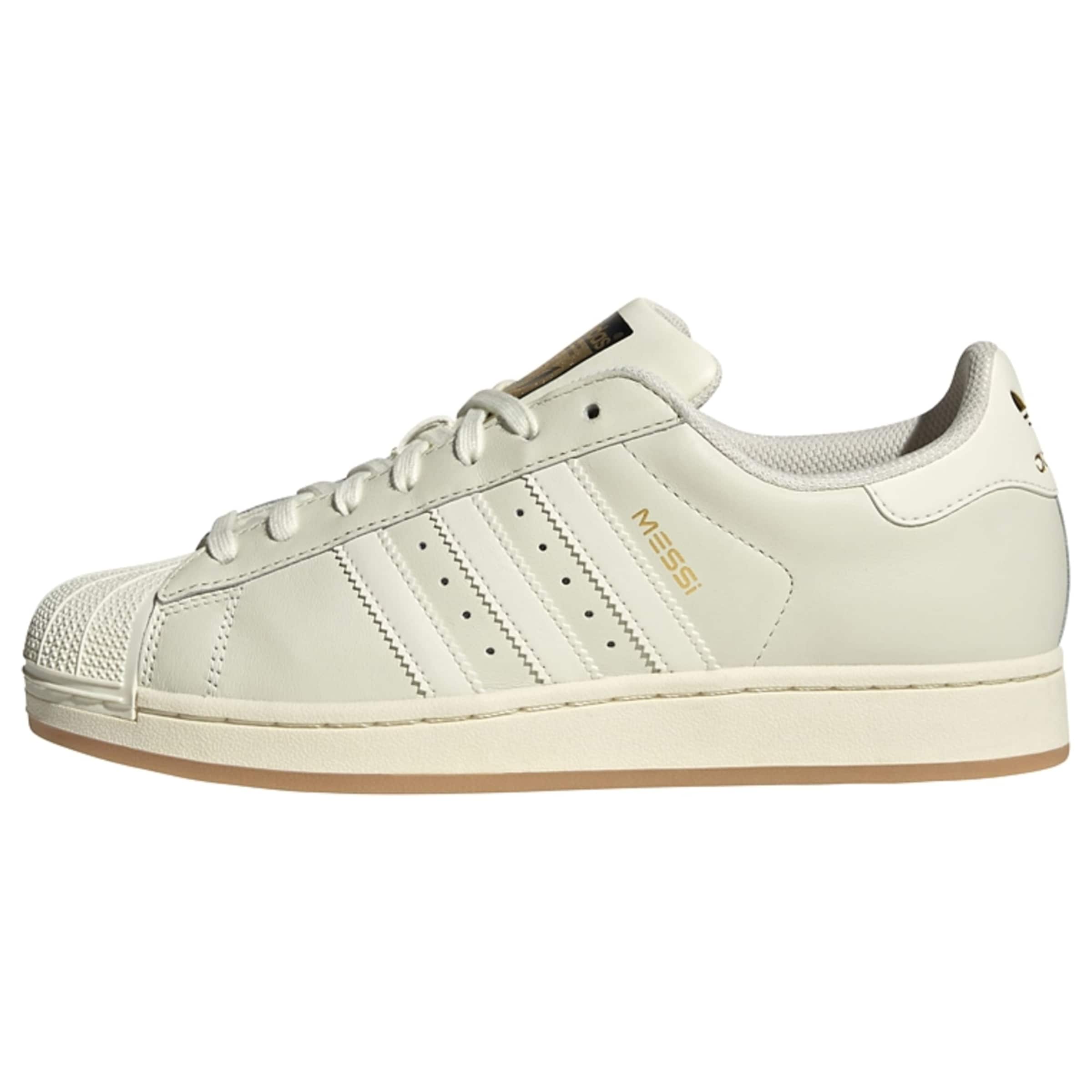 ADIDAS ORIGINALS Sneakers 'Superstar Messi' in 35,5 in Ecru / Gold, Item view