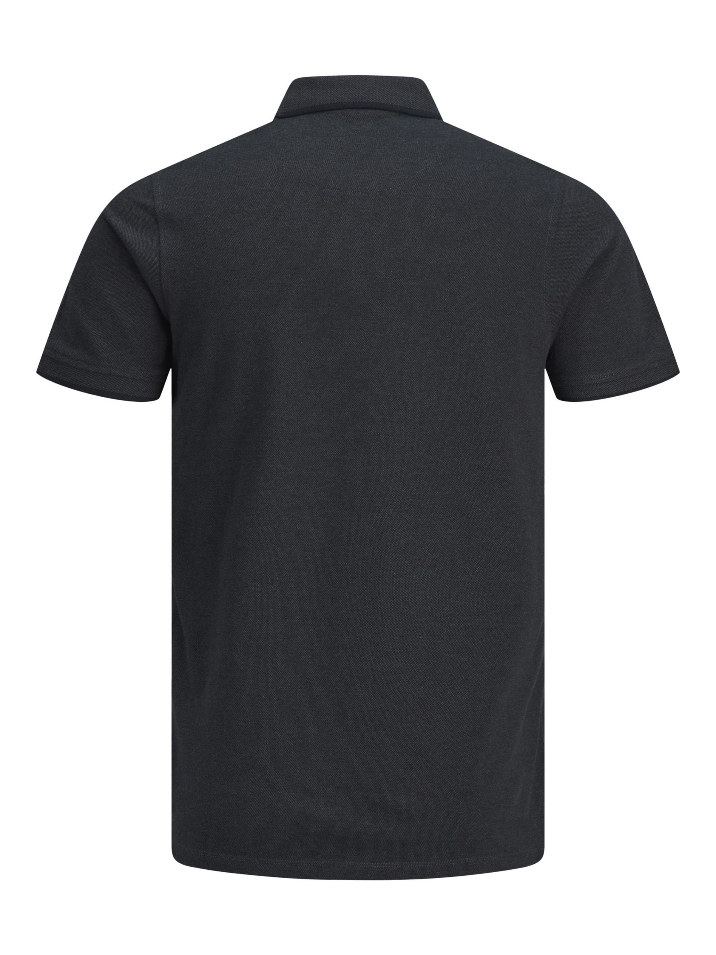 JACK & JONES Poloshirt 'JJPaulos' in Schwarz