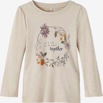 NAME IT Shirt 'Sunniva' in White: front