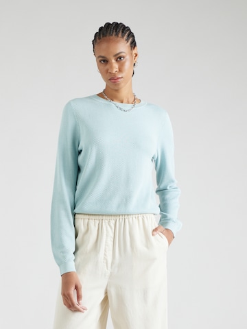 Pull-over QS en vert : devant