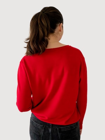 WEARABLE STORIES Pullover 'Ginny' i rød