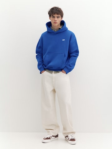 Pull&Bear Tréning póló 'STWD' - kék