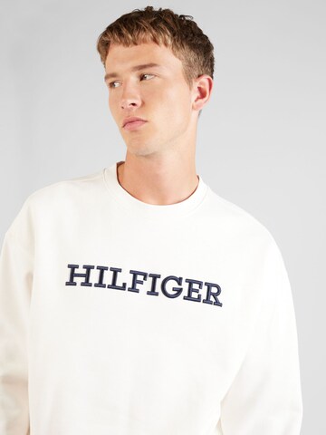 TOMMY HILFIGER Sweatshirt i hvid