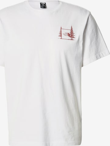 THE NORTH FACE Tričko – bílá: přední strana
