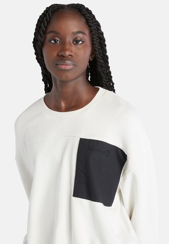 Sweat-shirt TIMBERLAND en blanc