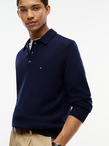TOMMY HILFIGER Pullover in Blau
