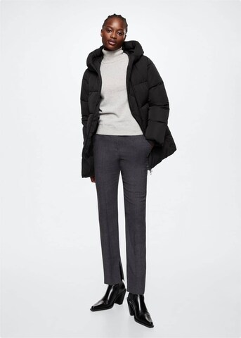 MANGO Winter Jacket 'Tokyo' in Black