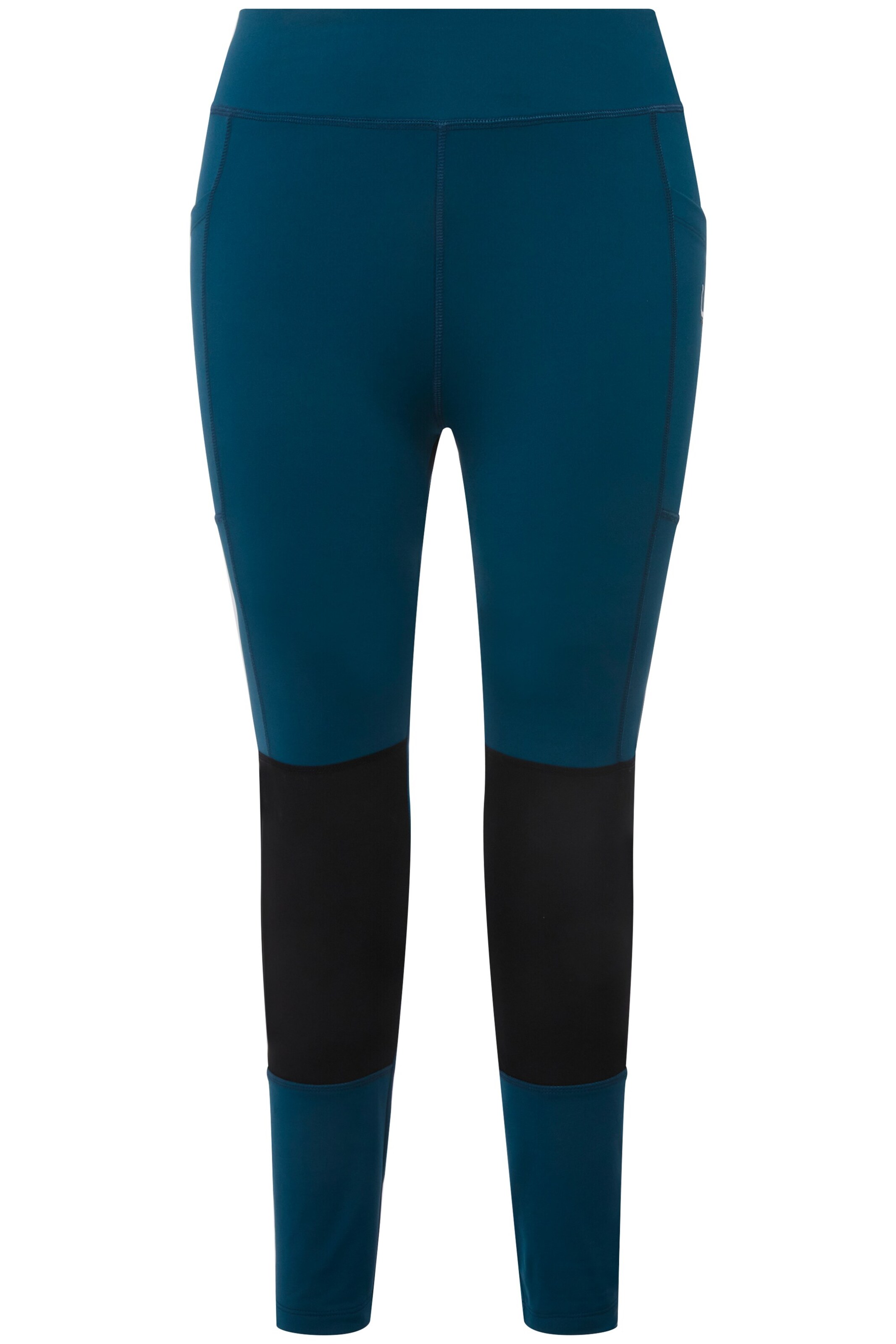 Ulla Popken Leggings in Blauw: voorkant