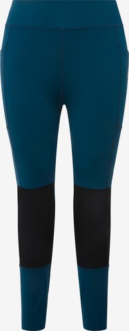 Ulla Popken Skinny Leggings in Blauw: voorkant