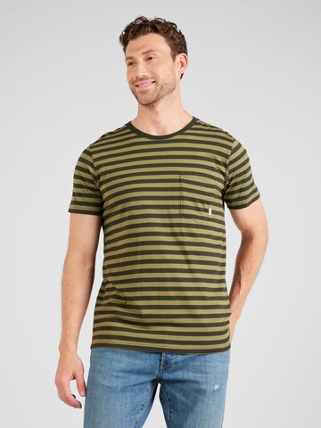 MAKIA - Camiseta 'Verkstad' en verde: frente