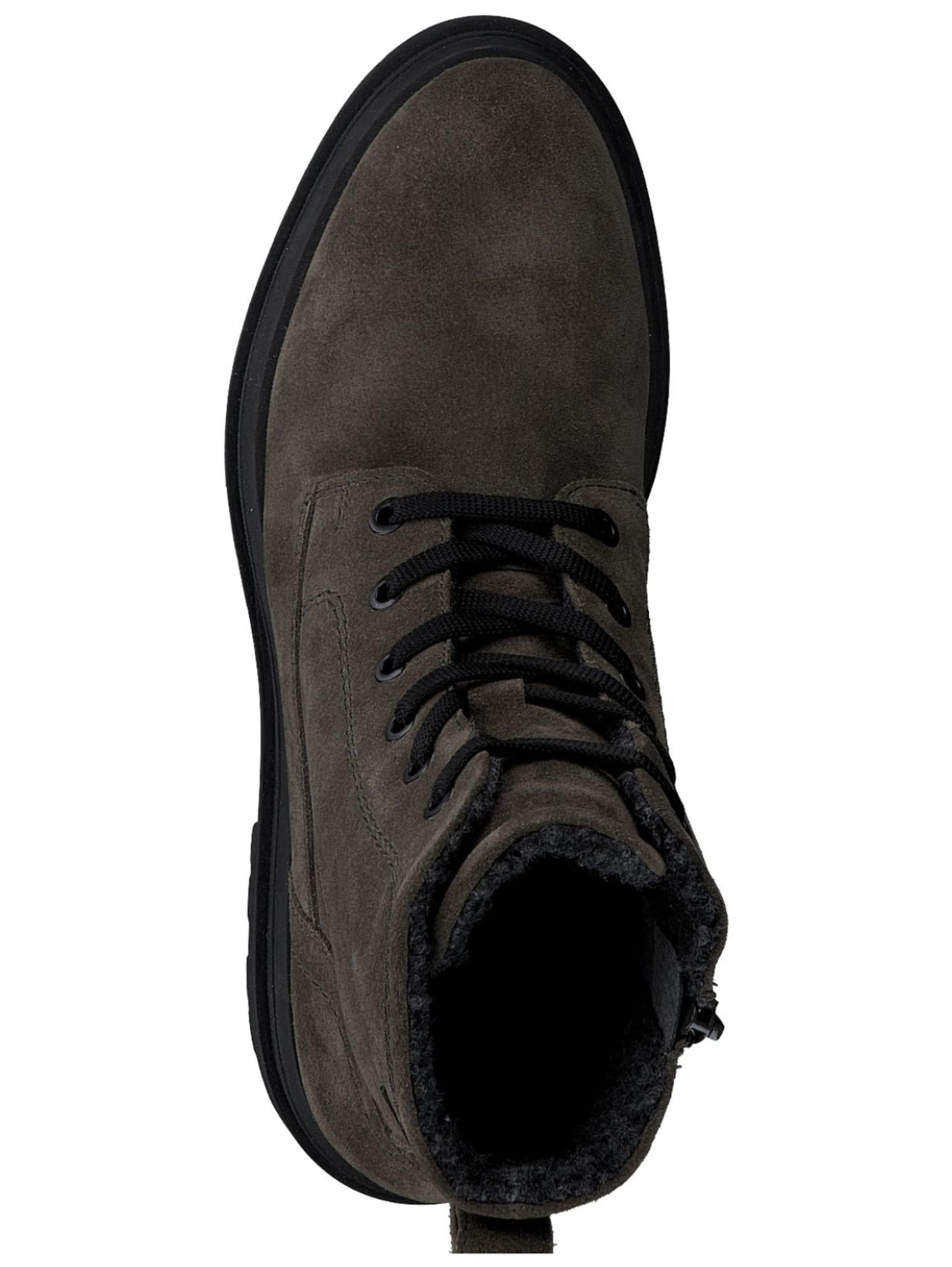 Bottines à lacets s.Oliver en vert