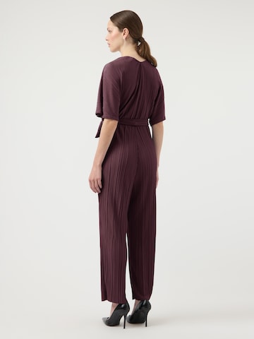 YAS Jumpsuit 'YASOLINDA' in Lila