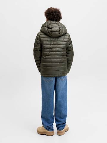 Jack & Jones Junior Přechodná bunda 'JJELVIS' – zelená