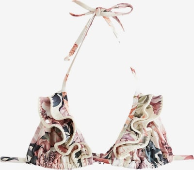 Next Bikini gornji dio u svijetlobež / antracit siva / kraljevski zelena / prljavo roza, Pregled proizvoda