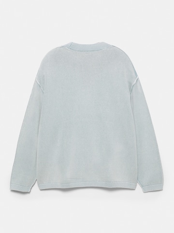 Pull&Bear Pullover 'STWD' i blå