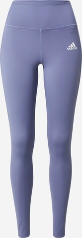 ADIDAS SPORTSWEAR Športne hlače | vijolična barva: sprednja stran