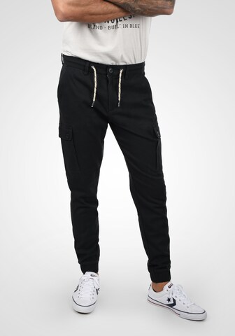 Tapered Pantaloni cargo 'Sellini' di BLEND in nero: frontale