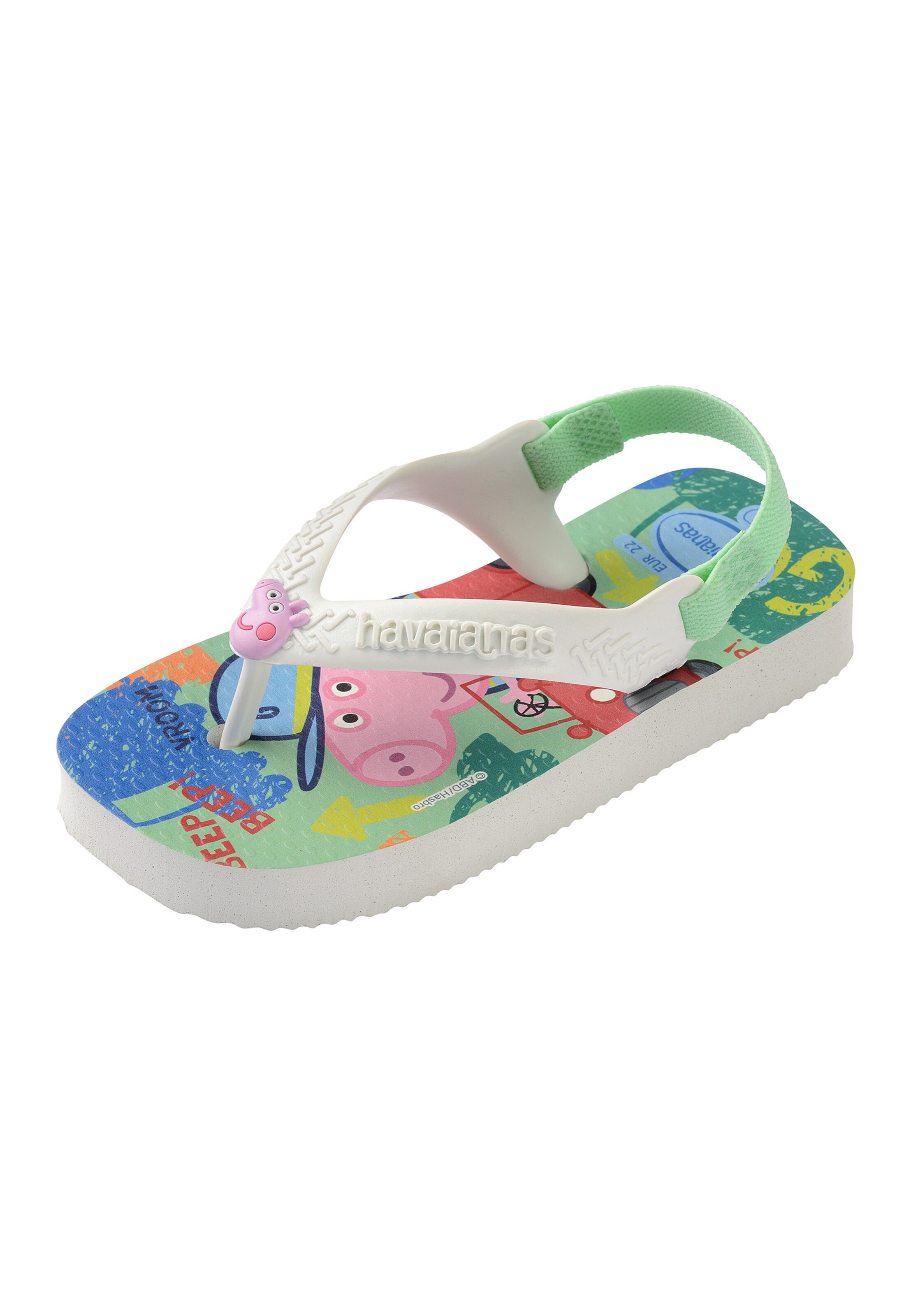 HAVAIANAS Buty otwarte 'Peppa Pig' w kolorze biały: przód