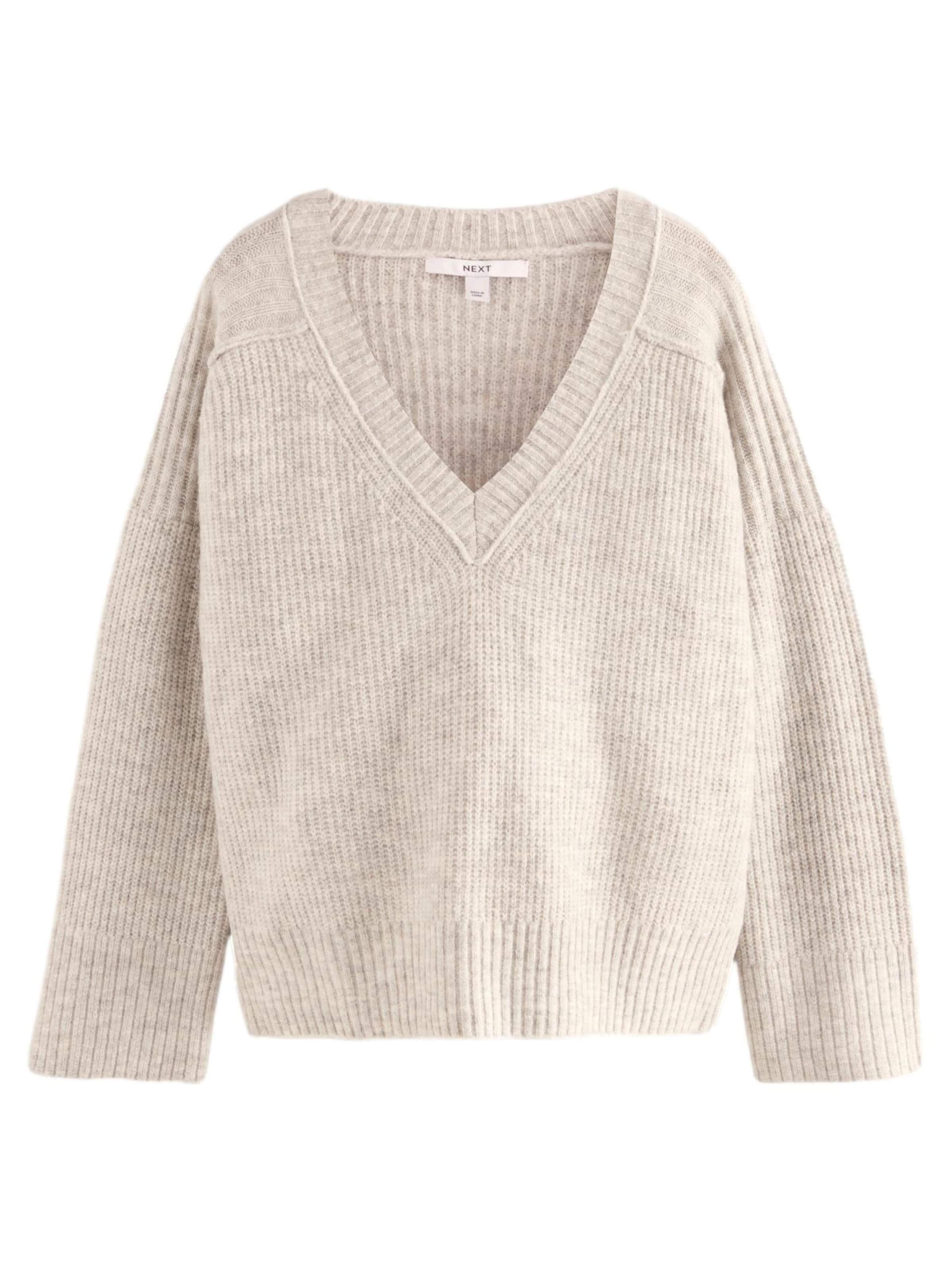 Next Πουλόβερ σε γκρι: μπροστά