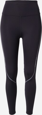 Skinny Pantalon de sport Röhnisch en noir : devant