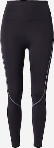 RöhnischSkinny Sportske hlače - crna boja: prednji dio