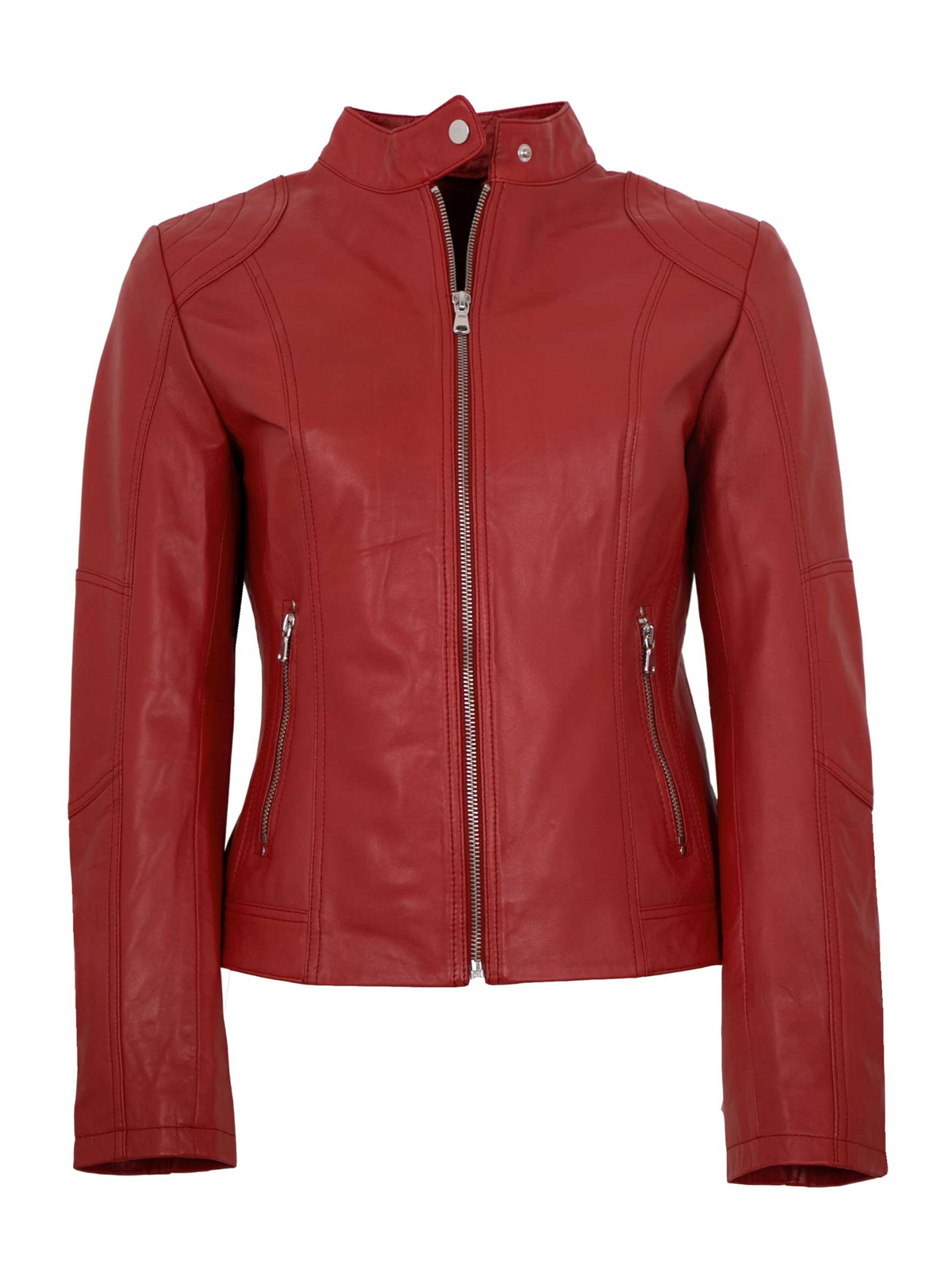 MADDOX Between-Season Jacket 'Jecki' in Red: front