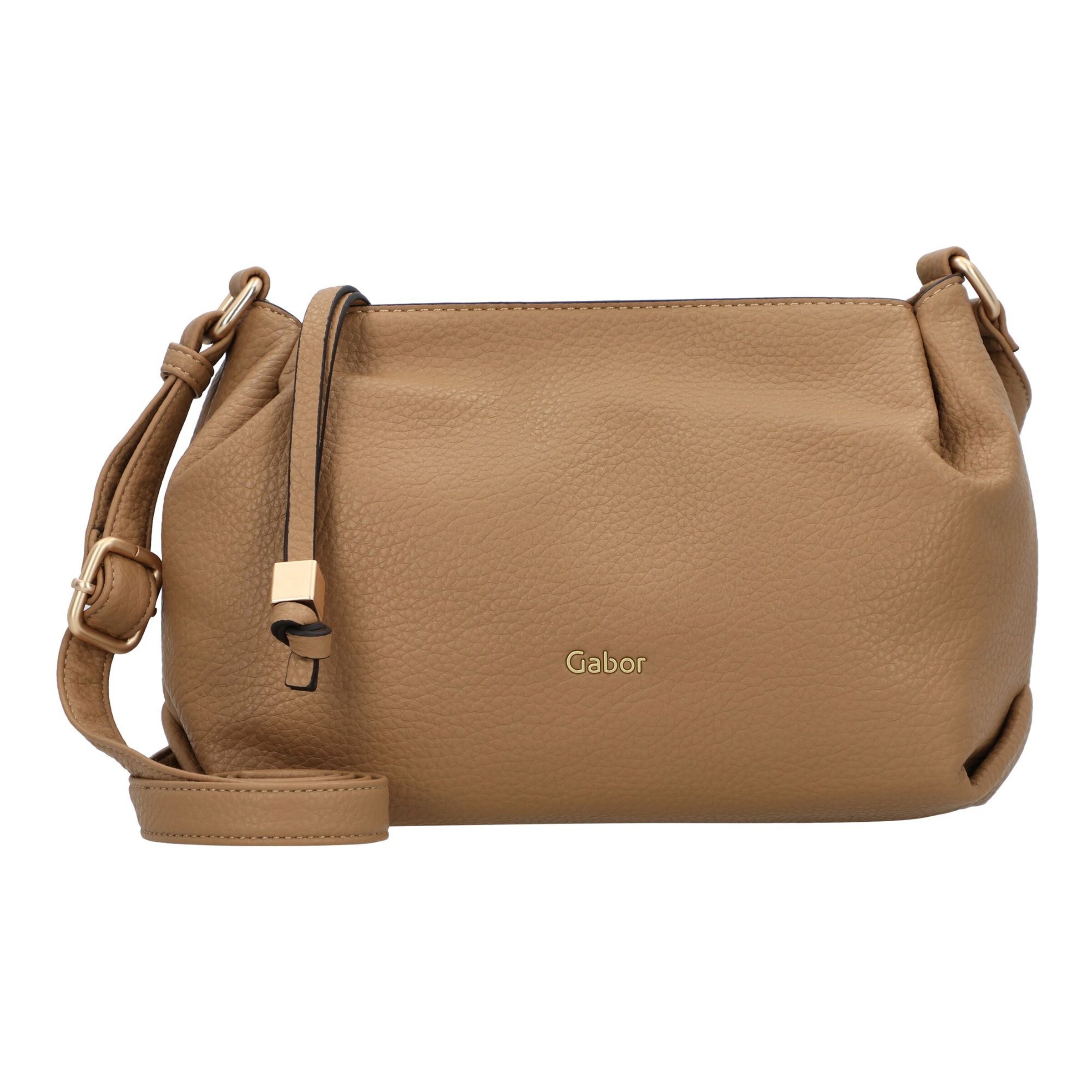 GABOR Schoudertas 'Teli' in Bruin: voorkant