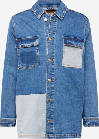 Denim Project Tussenjas in Blauw: voorkant