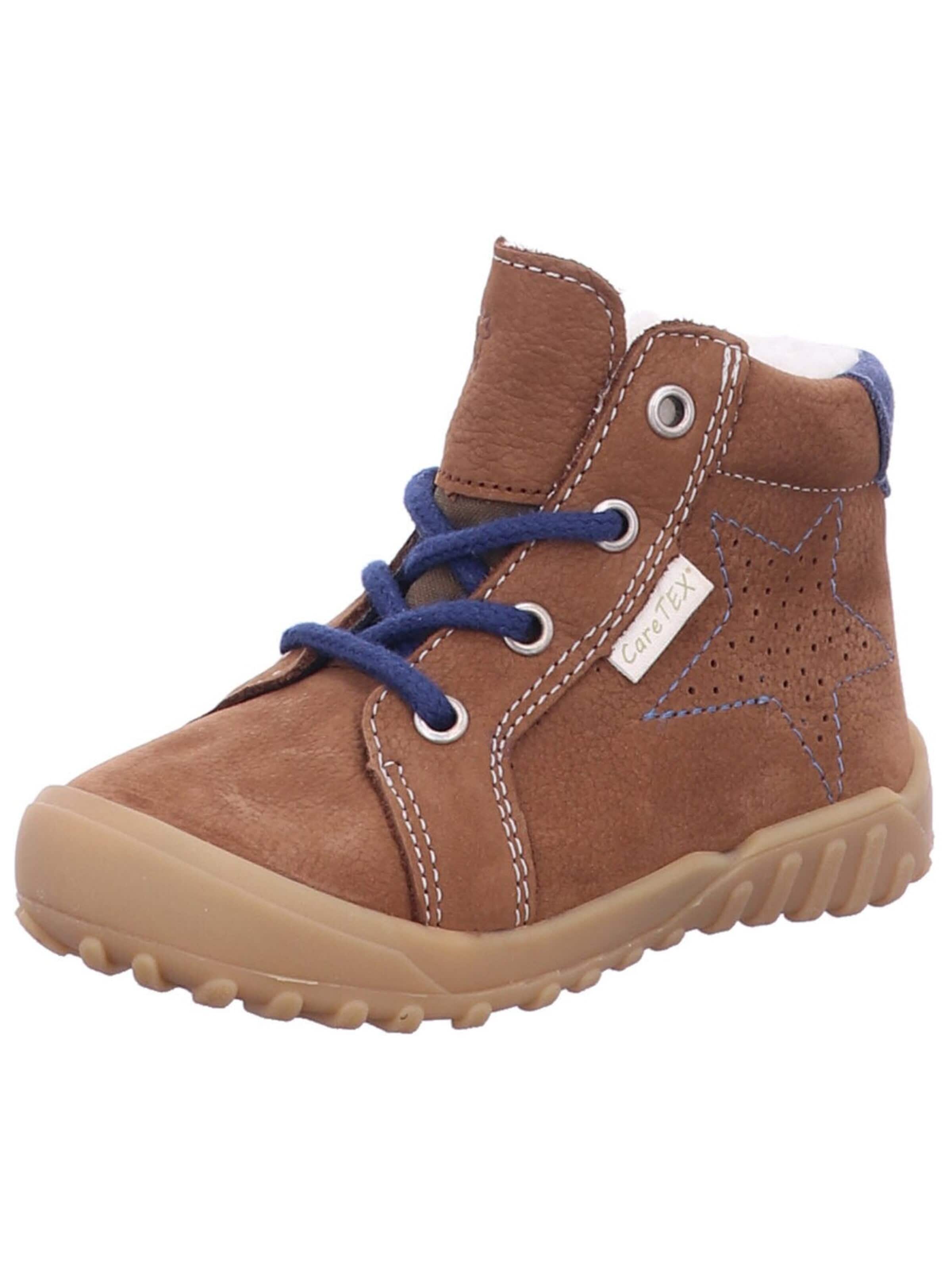 PEPINO by RICOSTA Stiefel 'Stiefel Jungen 50 3300303 260 Echtleder in braun'‌‌ in Braun: Vorderseite