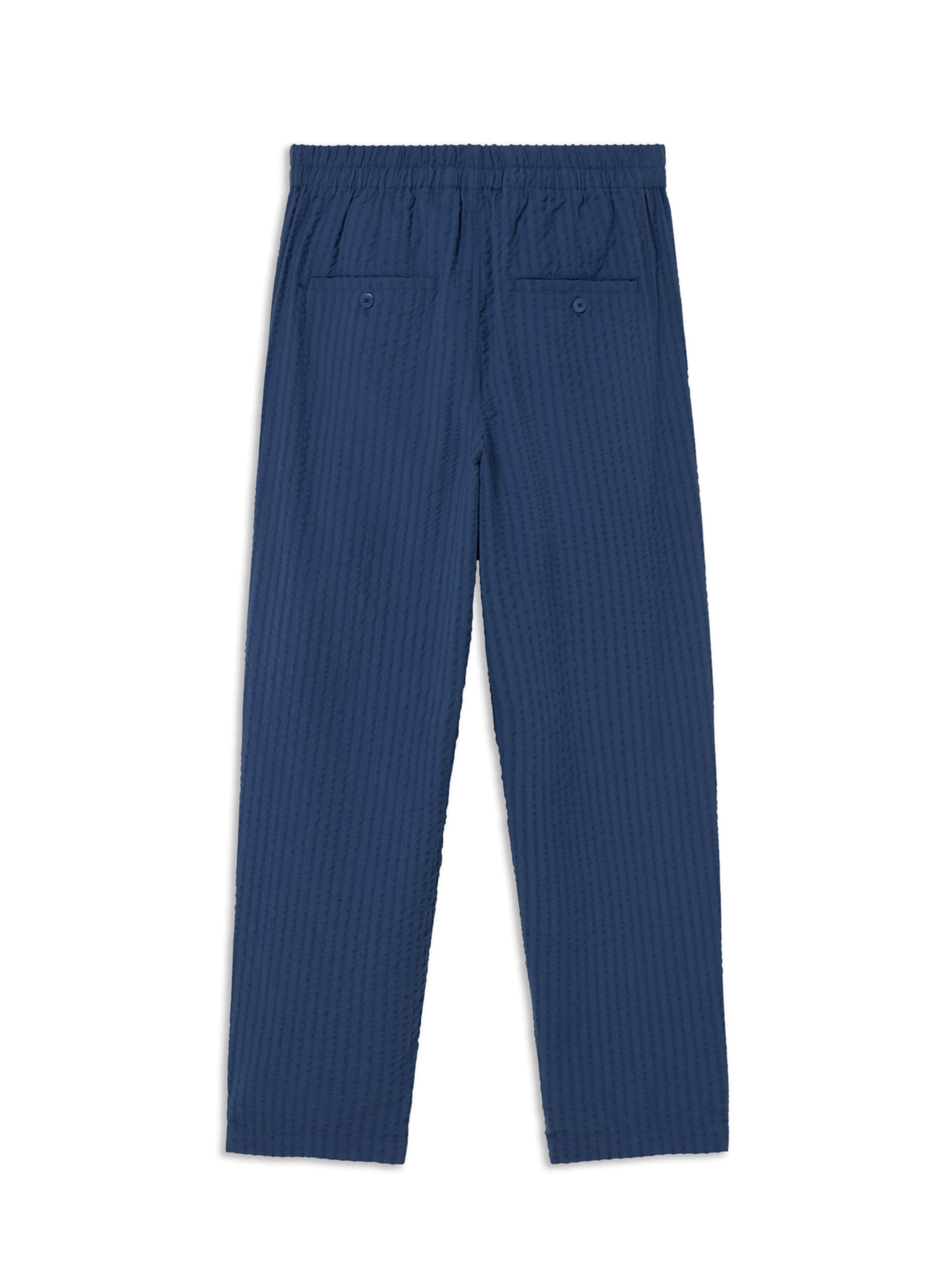 Thinking MU Loosefit Broek ' LUC ' in Blauw