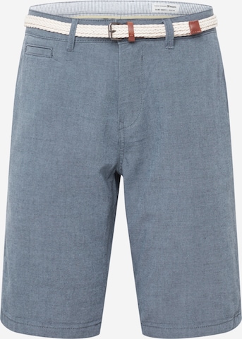 TOM TAILOR DENIM - Slimfit Pantalón chino en azul: frente