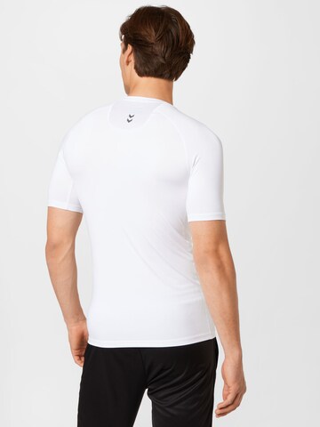 Hummel - Camiseta funcional en blanco