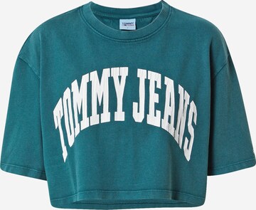 Tommy Jeans Koszulka w kolorze niebieski: przód