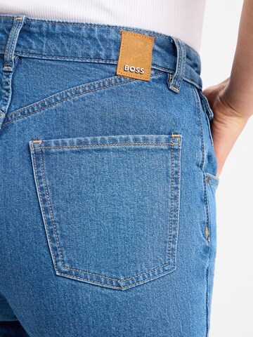 BOSS Regular Jeans ' Lyris ' in Blauw