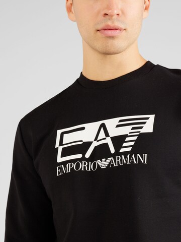 EA7 Emporio Armani Mikina 'Felpa' – černá