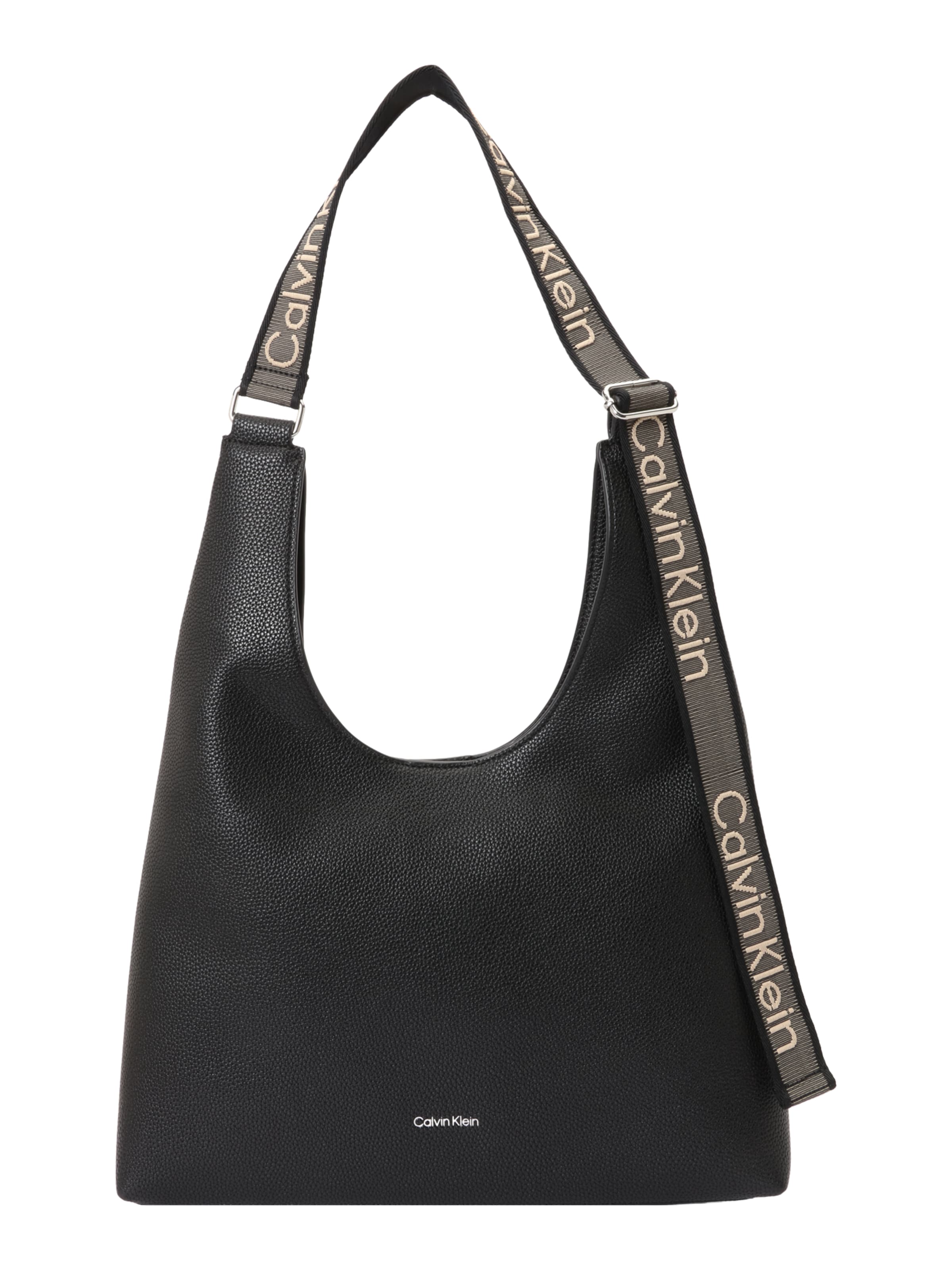 Sac bandoulière Calvin Klein en noir : devant