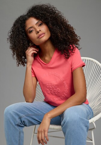 LAURA SCOTT Shirt in Orange