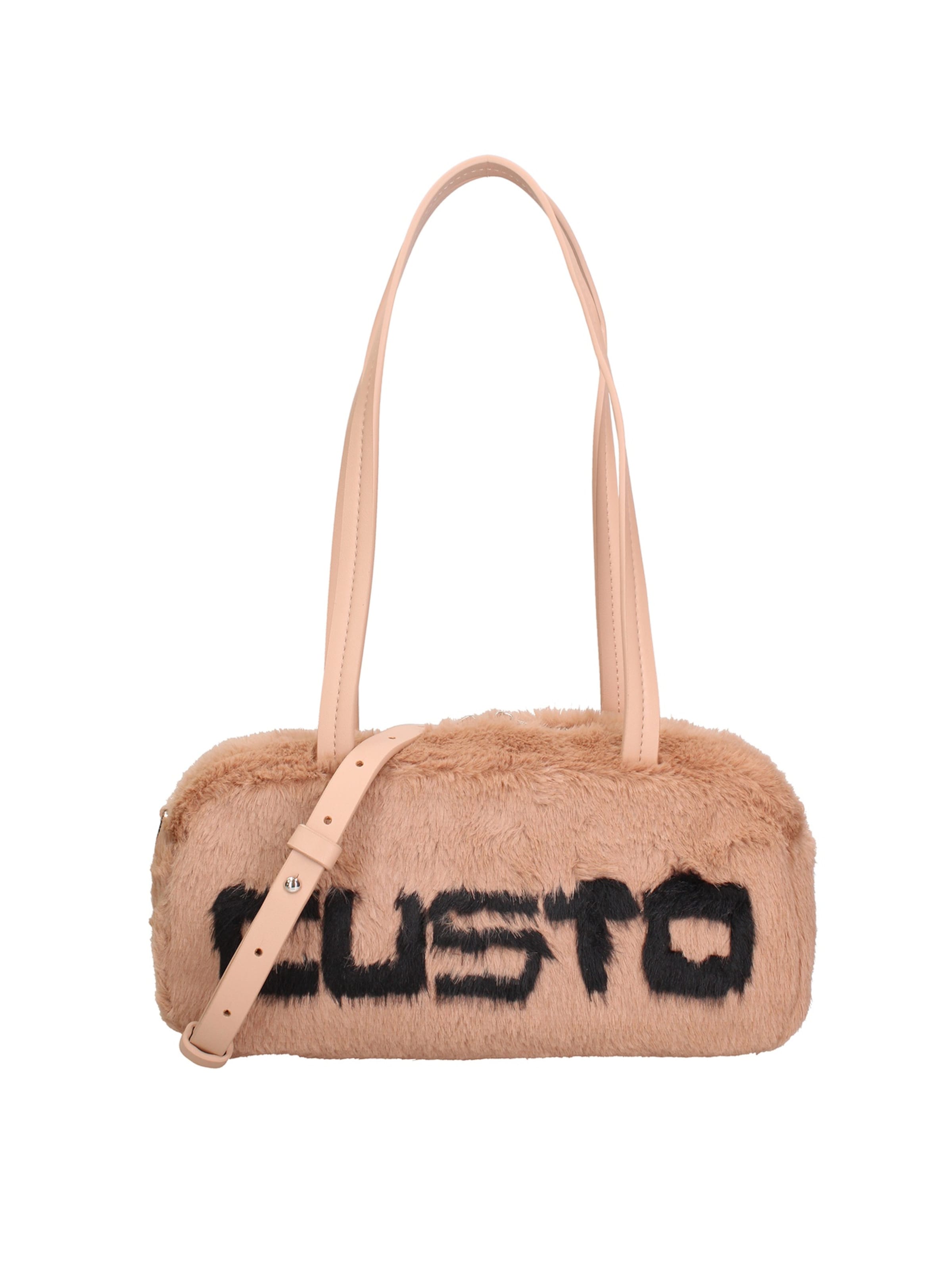 Borsa a spalla di Custo Barcelona in marrone: frontale