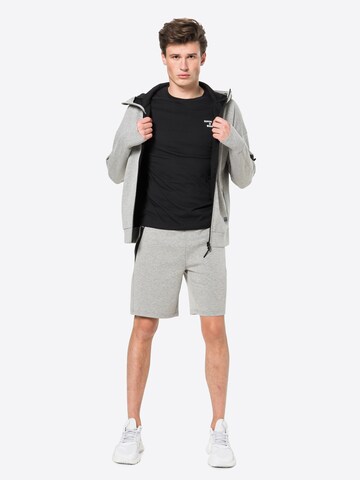 melns Superdry Sporta krekls 'Core'