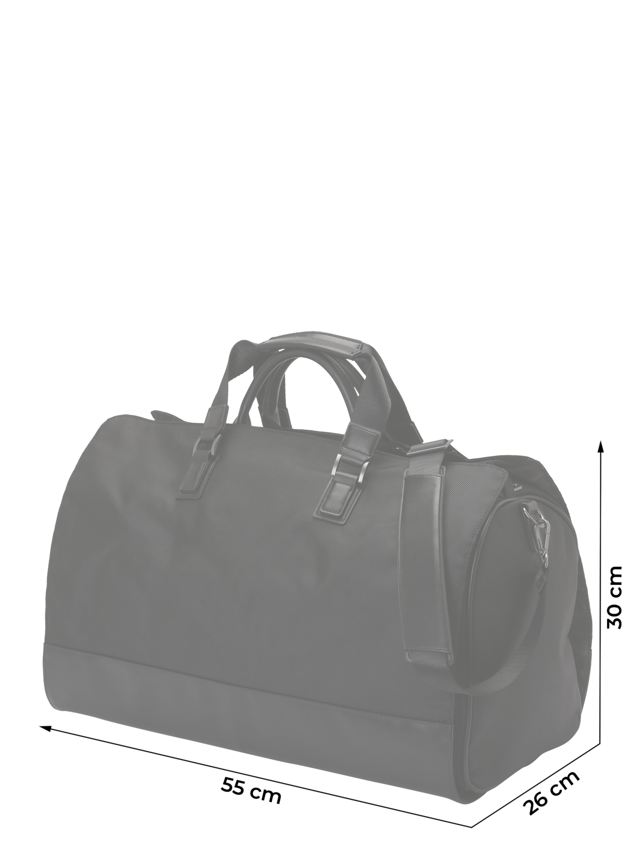 Sac week-end 'IBIZA CONVERTIBLE WEEKENDER' GUESS en noir