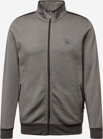 Gabbiano - Sudadera con cremallera 'Schipper' en gris: frente