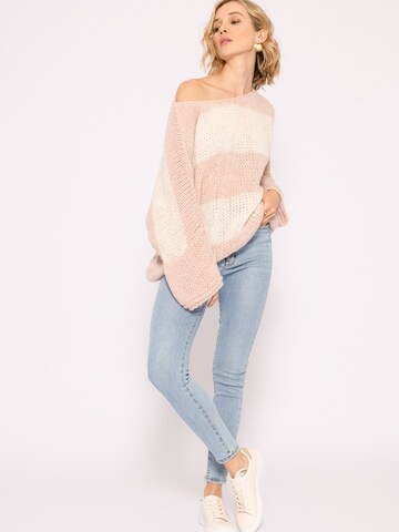 SASSYCLASSY Oversized Sweater in Pink