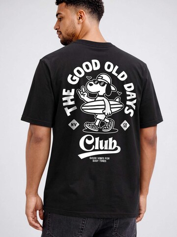 Neverless Shirt 'Good old Days'‌‌‌‌‌‌‌‌ in Schwarz