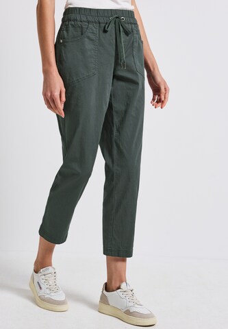STREET ONE Slim fit Pants in Green