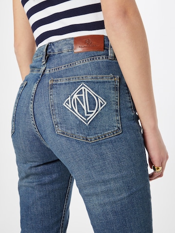 Lauren Ralph Lauren Bootcut Jeans in Blau