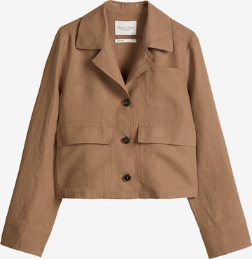 Veste mi-saison Marc O'Polo en marron : devant