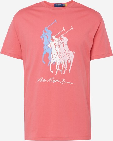 Polo Ralph Lauren Тениска в червено: отпред